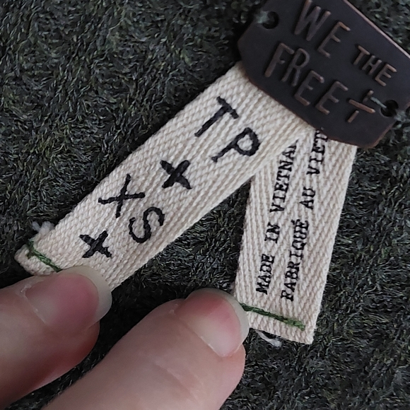 Free People Laguna Waffle Thermal XS Oversized - Picture 6 of 8